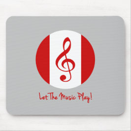 Scott Ruhs Logotyp och låt musiken spela! Musmatta