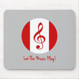 Scott Ruhs Logotyp och låt musiken spela! Musmatta