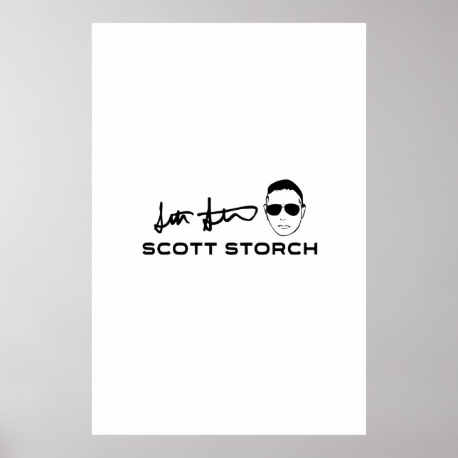 Scott Storch White Poster (Framsidan)
