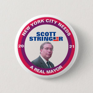 Scott Stringer för NYC Mayor 2021 Knapp