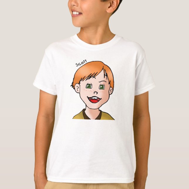 Scott T-tröja Tee Shirt (Framsida)