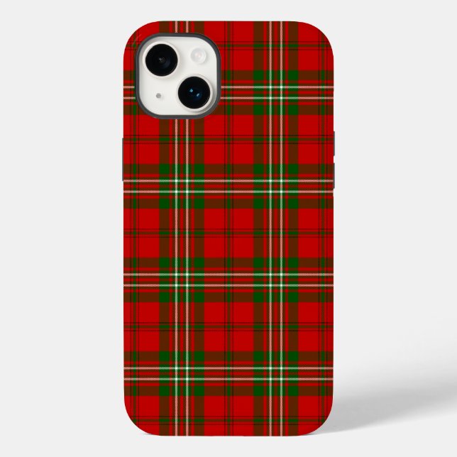 Scott tartan Red grönt plaid (Baksida)