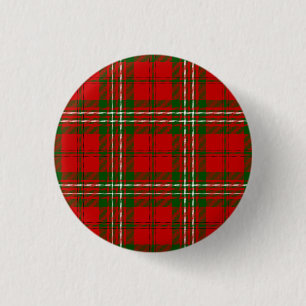 Scott tartan Red grönt plaid Knapp