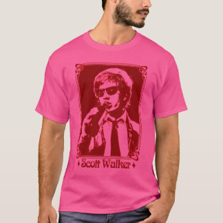 Scott Walker Retro Fläkt Design T Shirt