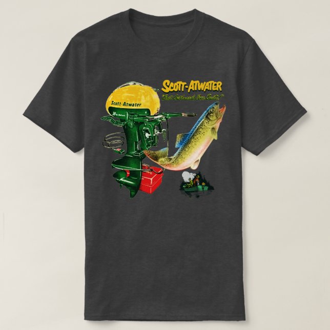 ScottAtwater Outboard T Shirt (Design framsida)