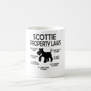 Scottie Älskare Scottish Terrier Owner Scottie Ma Kaffemugg
