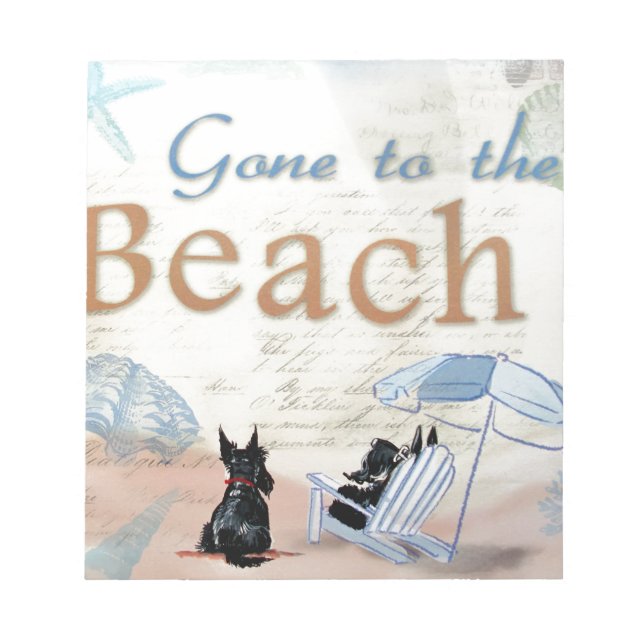 Scottie Beach Anteckningsblock (Framsida)