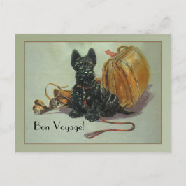 Scottie Bon Voyage Postcard Vykort