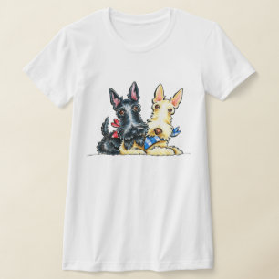 Scottie Gingham Cuties Tee Shirt