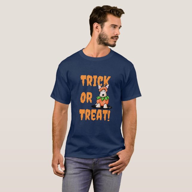 Scottie Halloween T Shirt (Hel framsida)
