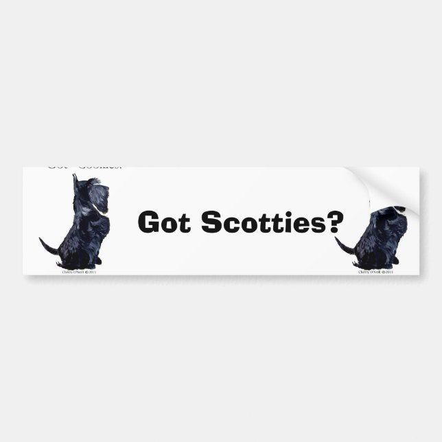 Scottie - harkakor? bildekal (Framsidan)