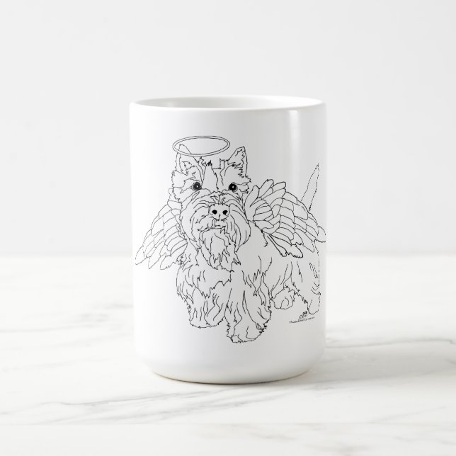 Scottie Hund Angel Kaffemugg (Center)