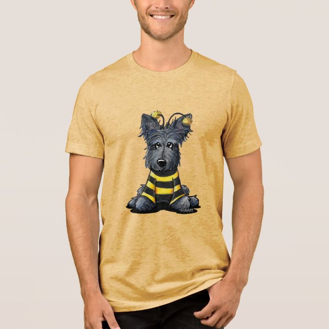 Scottie Hund Bee Tee (Framsida)
