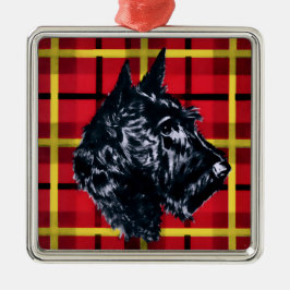 Scottie Hund, Black Scottish Terrier Ornament