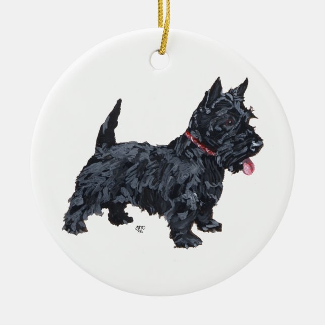 Scottie Hund Dekoration (Framsidan)