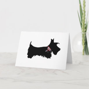 Scottie Hund Greeting Card Kort