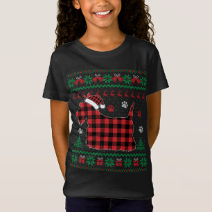 Scottie Hund jul Pajama Red Play Scottish Ug T Shirt
