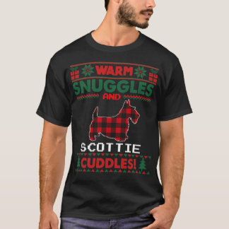 Scottie Hund jul Pajama Ugly jul Sweat T Shirt