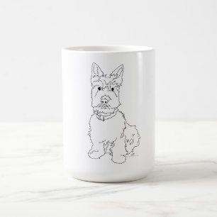 Scottie Hund Kaffemugg