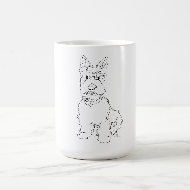 Scottie Hund Kaffemugg (Center)