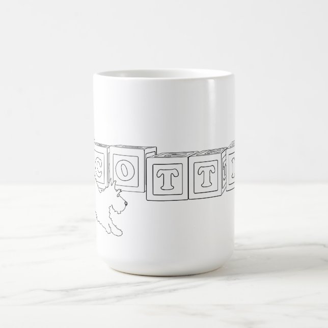Scottie Hund Kaffemugg (Center)