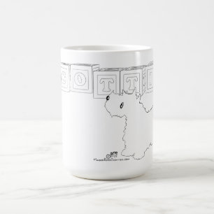 Scottie Hund Kaffemugg