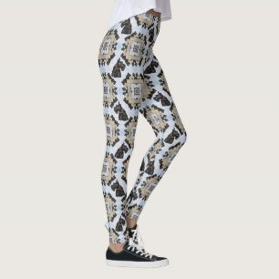 Scottie Hund Leggings