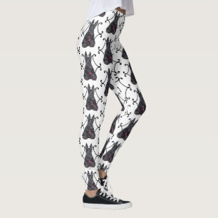 Scottie Hund Leggings