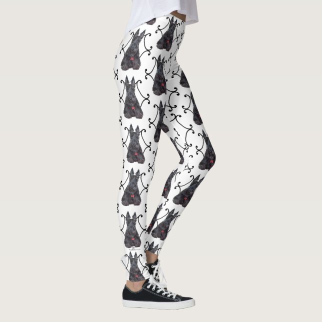 Scottie Hund Leggings (Höger)