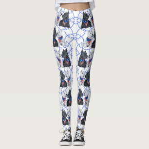 Scottie Hund Leggings