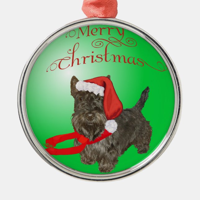 Scottie Hund Ornament (Framsidan)