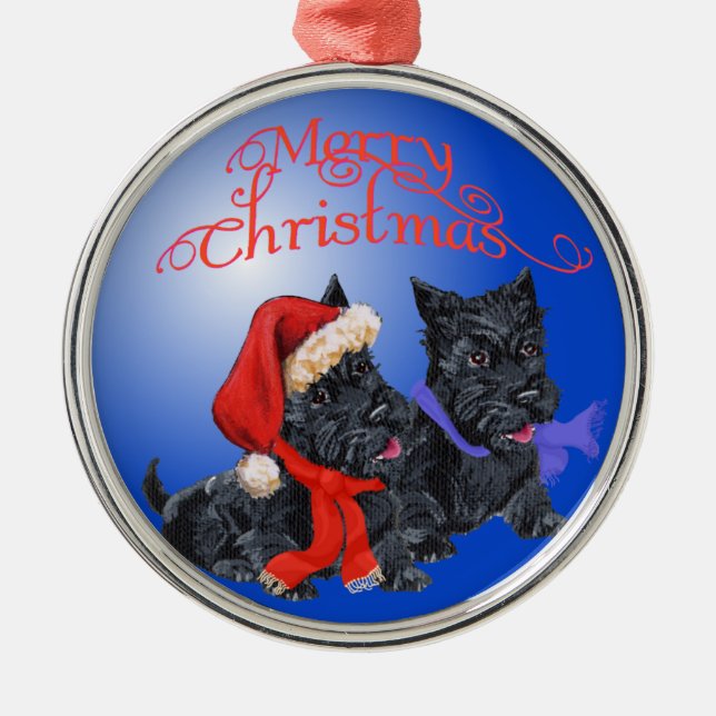 Scottie Hund Ornament (Framsidan)