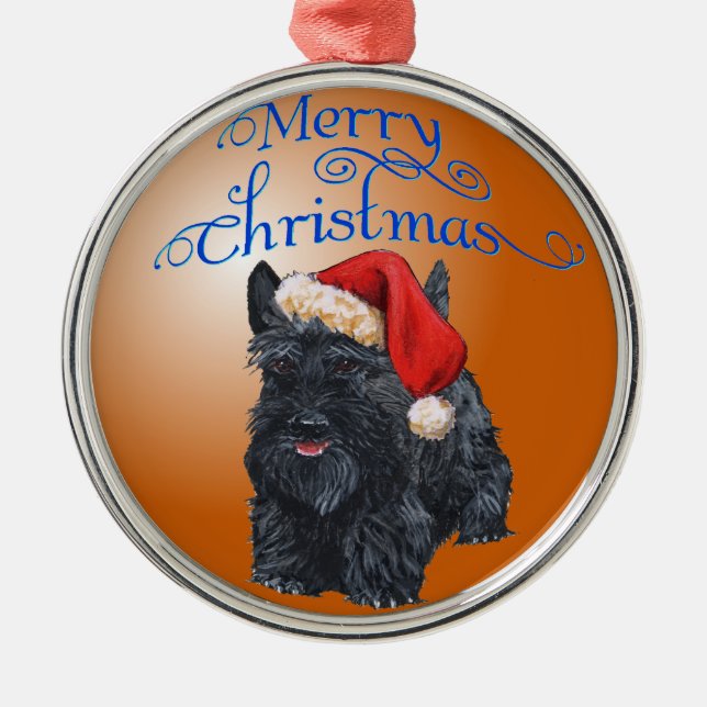 Scottie Hund Ornament (Framsidan)