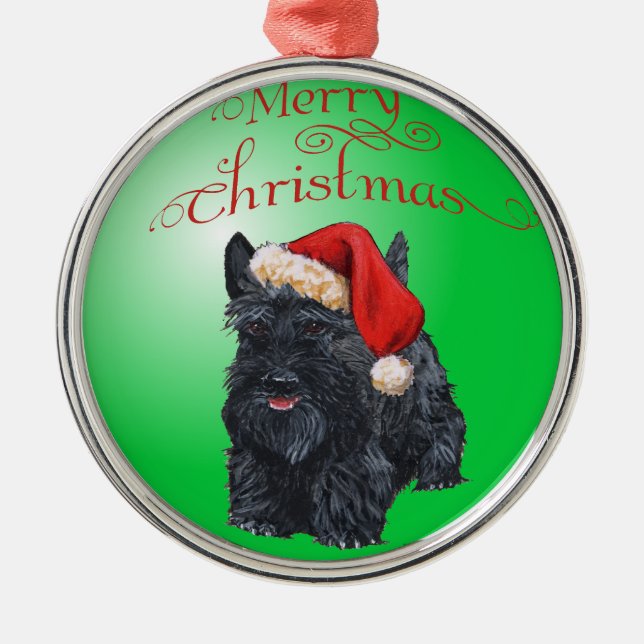 Scottie Hund Ornament (Framsidan)
