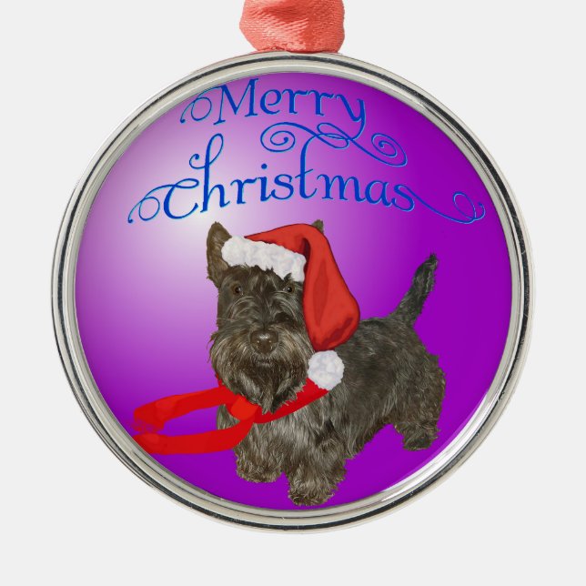 Scottie Hund Ornament (Framsidan)