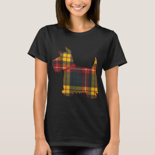 Scottie Hund Scottish Terrier Buchanan Tartan Play T Shirt