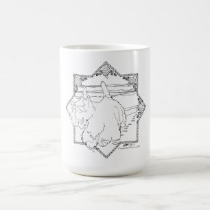 Scottie Hund Strand Kaffemugg