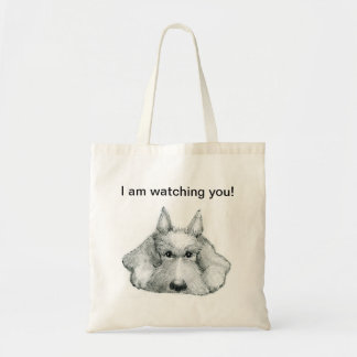 Scottie Hund Tote Bag Tygkasse