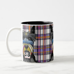 Scottie Hund Två-Tonad Mugg