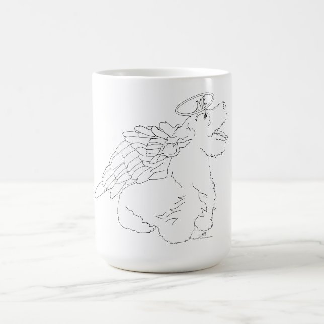 Scottie Hundängel Kaffemugg (Center)