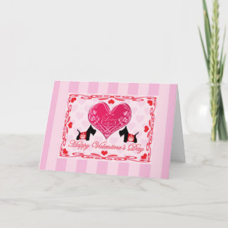 Scottie ingen kunglig krona 8 helgkort