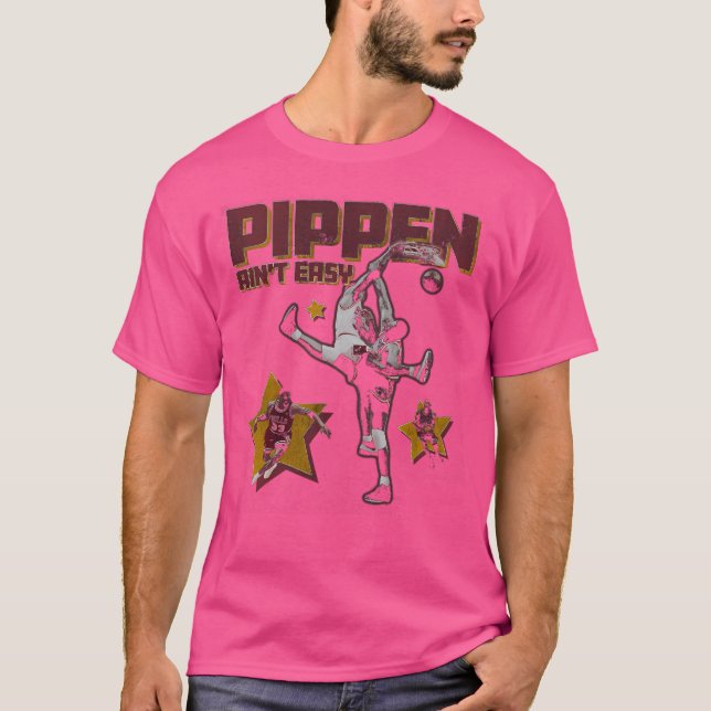 Scottie Pippen Ain är inte lätt T Shirt (Framsida)