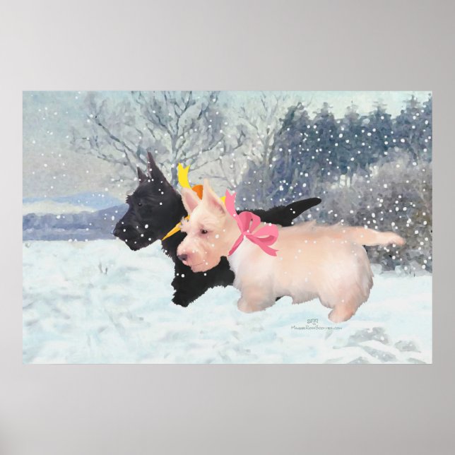 Scottie Puppies Poster (Framsidan)