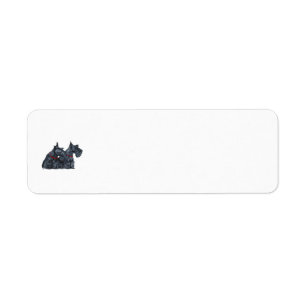 Scottie Returadressetiketter Returadress Etikett
