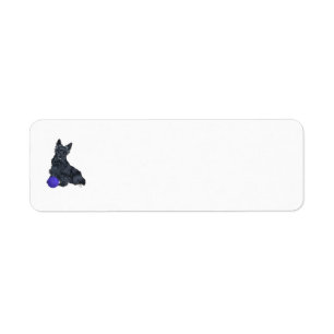 Scottie Returadressetiketter Returadress Etikett