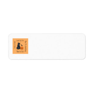 Scottie Returadressetiketter Returadress Etikett