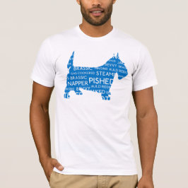 Scottie Scottish Slang Blue Tröja