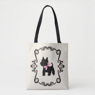 Scottie Silhouette Tygkasse