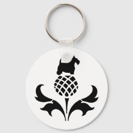 Scottie Thistle Nyckelring
