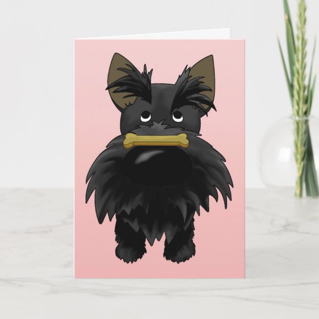 Scottie Valentines Day Card Helgkort (Framsida)